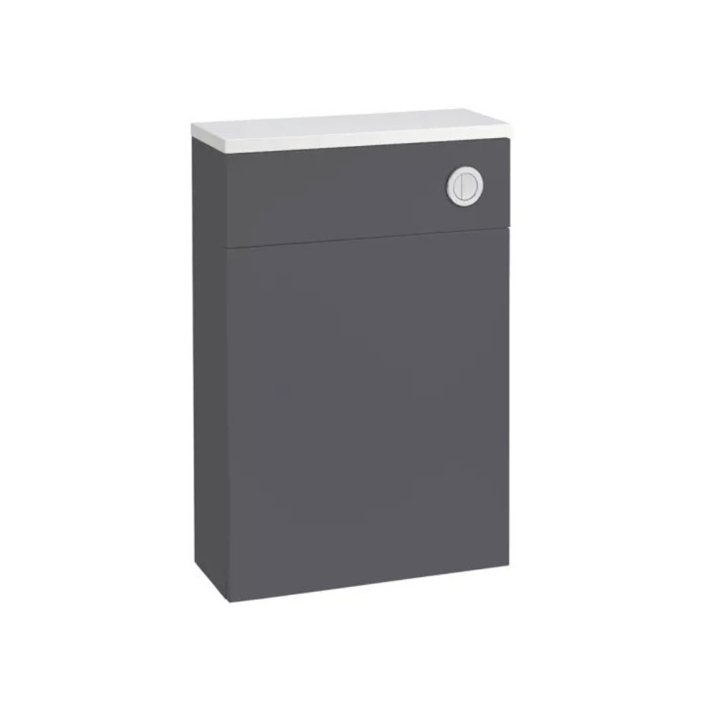 Cut out image of the Tavistock Acumen 570mm Storm Grey Back to Wall WC Unit